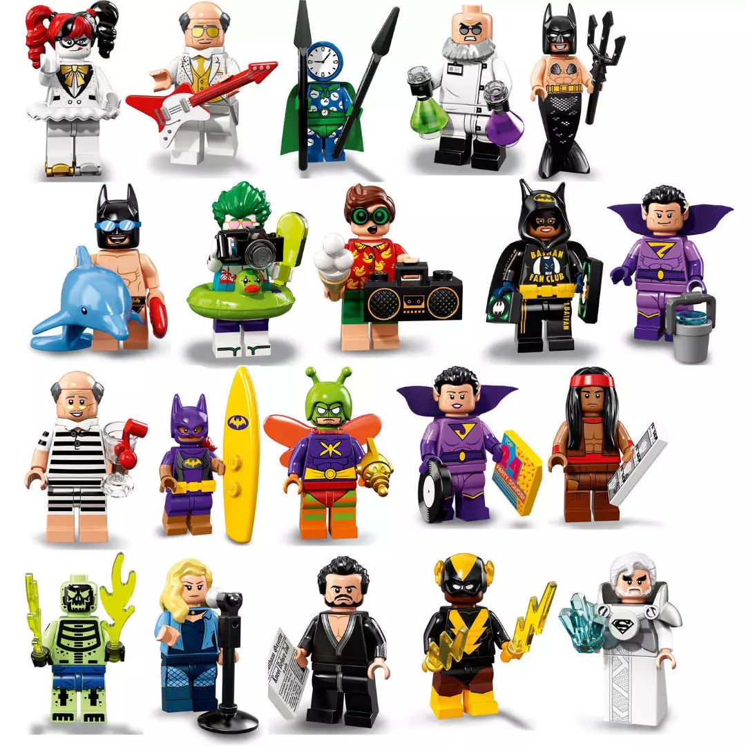 Check out the characters from LEGO Batman Movie Minifigures Series