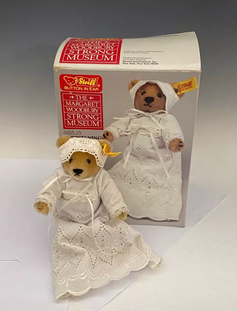 Steiff christening bear sales