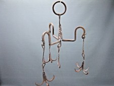 Rosti Küchenhänger Baldachin Speckhaken Eisen  40 cm shabby chic Kräuterkrone