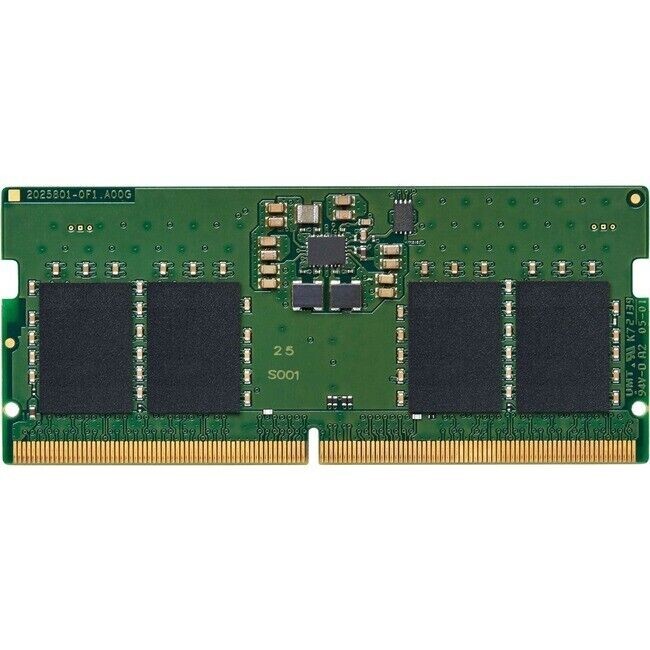 Kingston 8GB DDR5 4800 MHz Non-ECC CL40 SODIMM 1Rx16 KVR48S40BS6-8