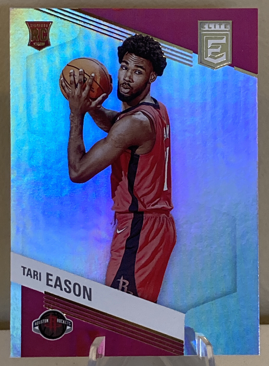 2022-23 Panini Donruss Elite TARI EASON Rockets RC Rookie Card #211. Rockets!