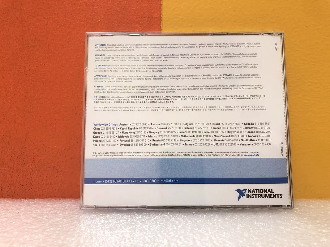 Productive Successful Assets National Instruments 501304E-00 NI PXI Platform Services CD-ROM Software | eBay Productive Successful Assets National Instruments 501304E-00 NI PXI Platform Services CD-ROM Software | eBay
