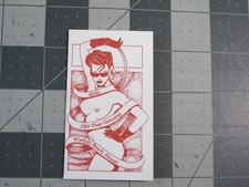 vtg Tattoo business card - Skin Deep Waikiki Beach HI v2