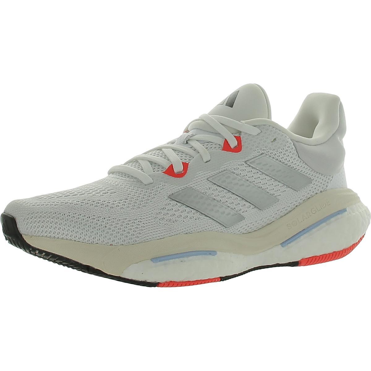 Женские кроссовки для бега и тренировок Adidas Solarglide 6 белые 7 Medium (B,M) 1188
