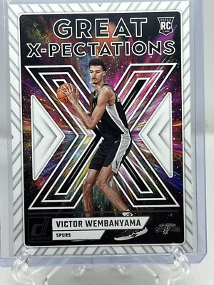 Victor Wembanyama 2023-24 Donruss Basketball Great X-Pectations RC