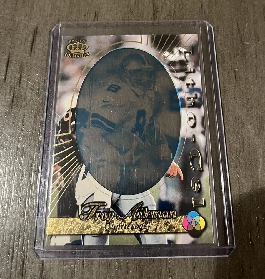 1996 Pacific “Litho-Cel Cels” Troy Aikman (#Cel-25) - Image 4 of 4