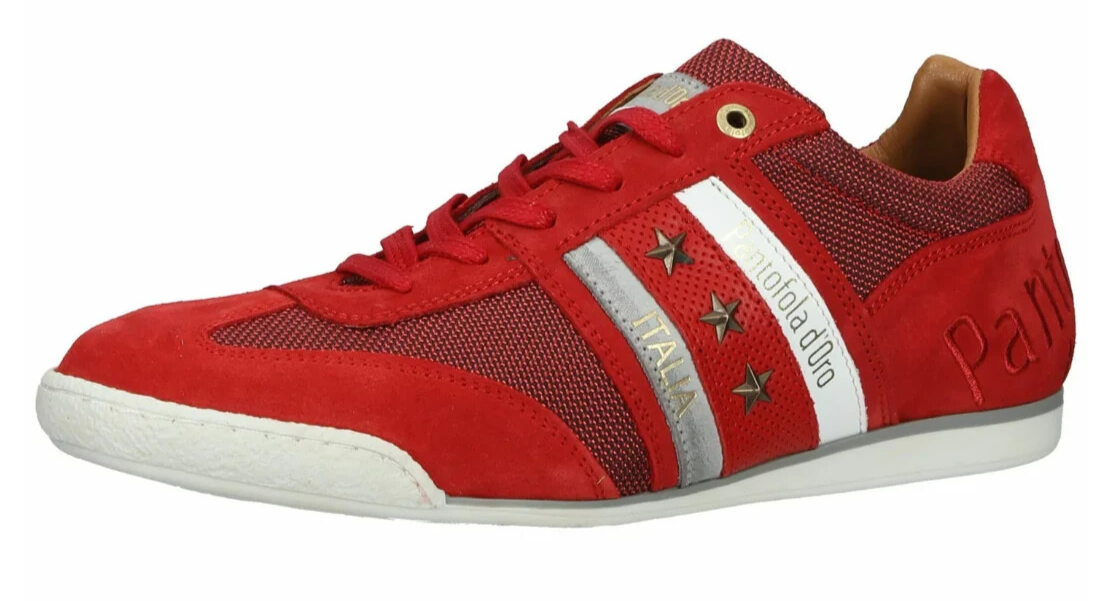 PANTOFOLA D’ORO PANTOFOLA D'ORO TMIN0000 000U28 IMOLA N UOMO LOW SNEAKERS SCARPE RACING RED
