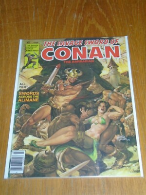 SAVAGE SWORD OF CONAN #50 CURTIS / MARVEL US MAGAZINE MARCH 1980 --