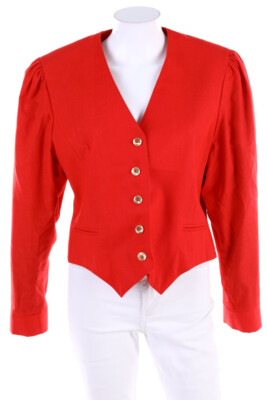 HAMMERSCHMID Trachten-Jacke Leinen D 38 rot