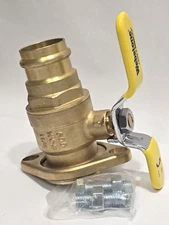 WEBSTONE NIBCO H-81405HV   1-1/4" PRESS  X ROTATING  FLANGE BALL VALVE