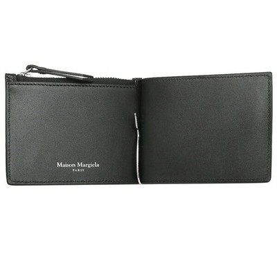 Maison Margiela MM6 Money Clip Bi-fold Wallet With Coin Pocket 
