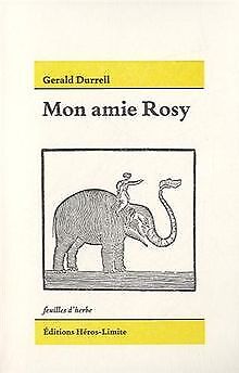 Mon amie Rosy de Durrell, Gerald | Livre | état bon - Photo 1/1