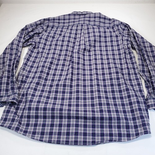 Cinch Men's Western Shirt XL Purple Plaid Button Down LS Rodeo Cowboy Horses - Picture 9 of 11