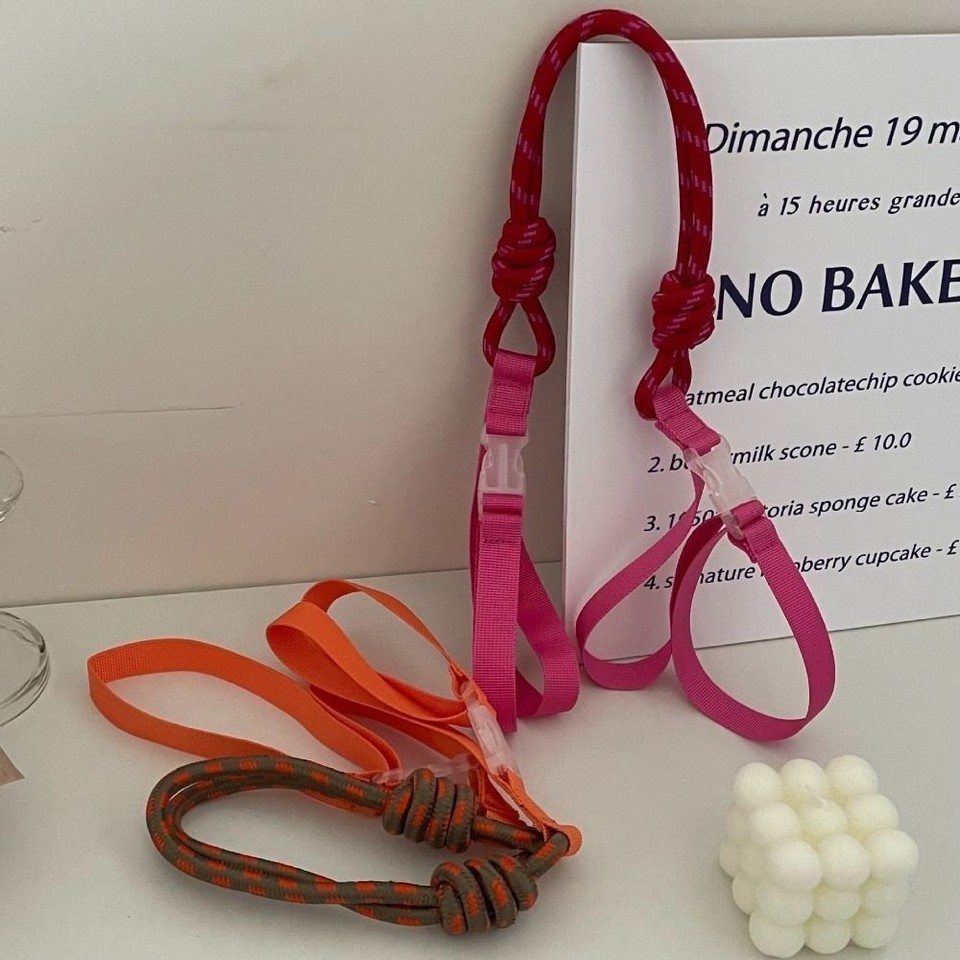 Round Rope Shoulder Bag Strap Detachable Purse Handle Nylon Strap Women