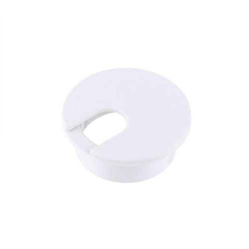 Office Line Box Desk Table Cable Fastener Wire Hole Cover Computer Grommet - Photo 5/14