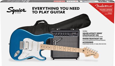 Buy Squier Affinity Stratocaster HSS Electric Guitar with Frontman