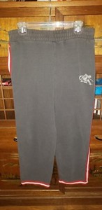 A0337 AND1 MENS GRAY SWEAT PANTS FLEECE HEAVY WEIGHT BASKETBALL WARM UP SIZE L | eBay