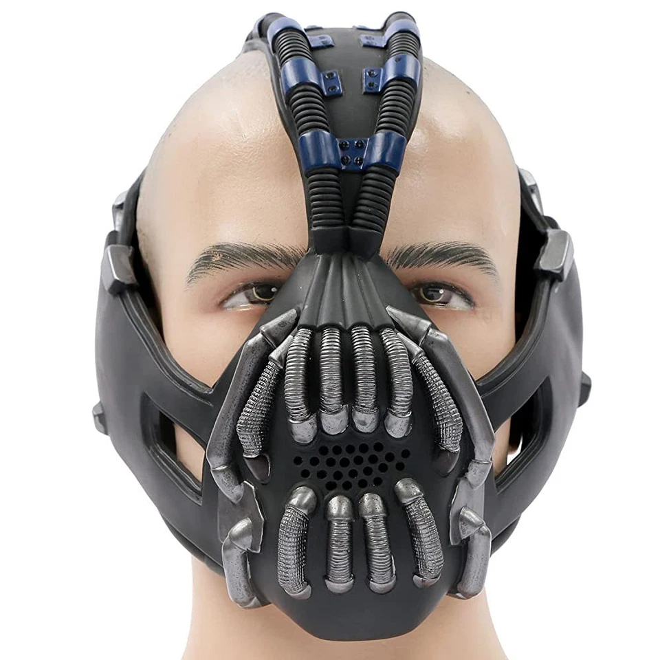 Xcoser The Dark Knight Rises Bane Helmet Cosplay Masks Props Replica Halloween - Image 2 of 4