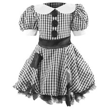 CARTOON GROUP ITALIA :: COSTUME VESTITO ABITO Travestimento Carnevale Halloween Cosplay Donna Adulto Arlecchina Horror 0800.1.17.404.gp.57754 - Foto 2