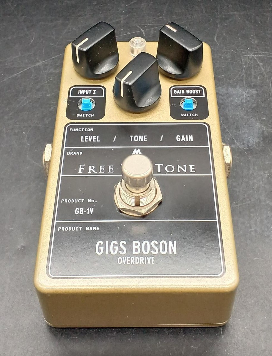 ギター Free The Tone GIGS BOSON Overdrive FREE THE TONE GB-1V Gigs Boson Overdrive | Guitar Effects
