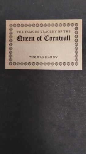 Famous Tragedy of the Queen of Cornwell Thomas Hardy 1923 - Picture 2 of 15