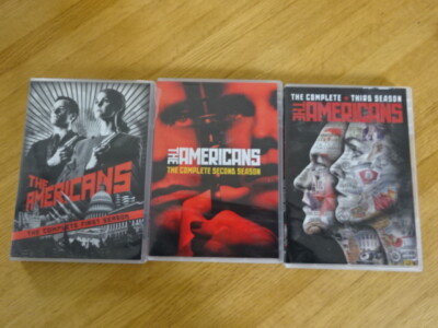 THE AMERICANS DVD SETS! COMPLETE SEASON 1-3!