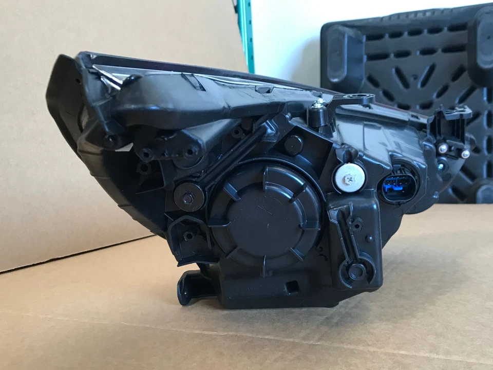 Conjunto de faros para Hyundai Accent 2015 2016 2017 conductor lado izquierdo halógeno Foto 2 de 2