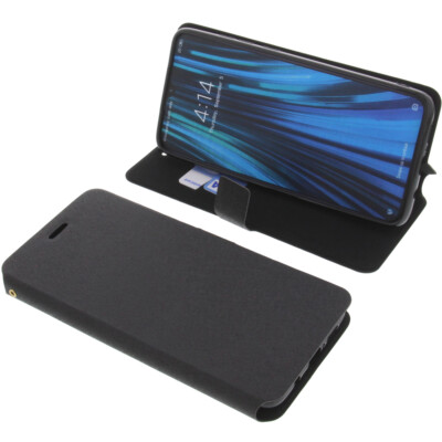 Tasche für Xiaomi Redmi Note 8 PRO Book-Style Schutz Hülle Handytasche Schwarz