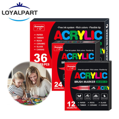 36 Permanent Paint Water-Based Marker Pen Car Tyre Tire Tread Rubber Durable NEW