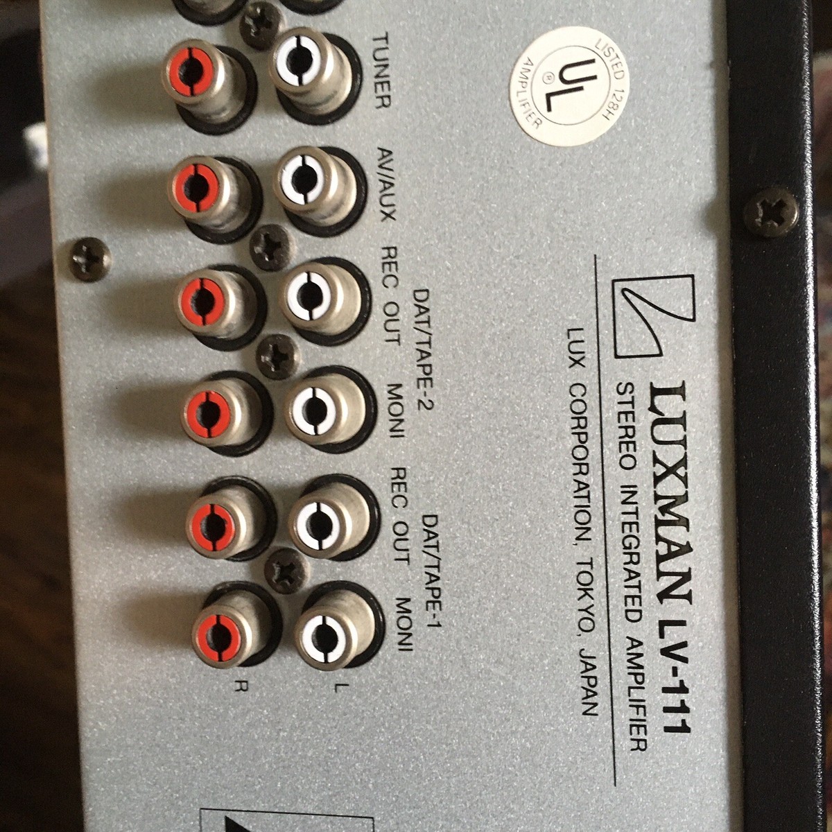 Luxman LV-111 STEREO INTEGRATED AMPLIFIER | eBay