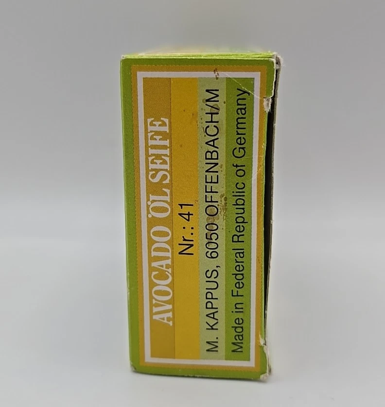 复古 Kappus 鳄梨油香皂 Ol Seife 酒吧香皂 100 克/ 3.5 盎司 - 全新 — 第 4/4 张图片