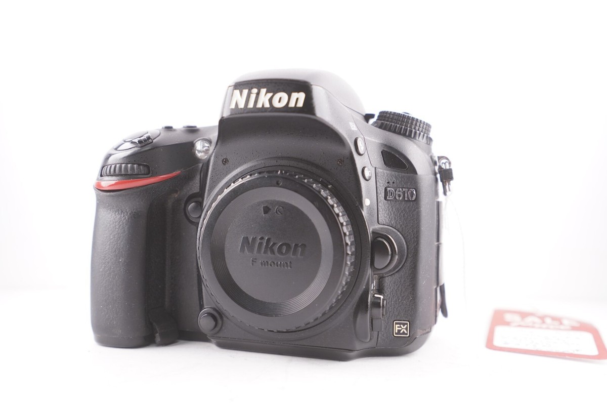 Nikon D610 MP Digital Camera Black (Body, Charger and