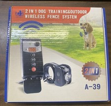 Ok Pet 2 In 1 Wireless Dog Training Fence System.