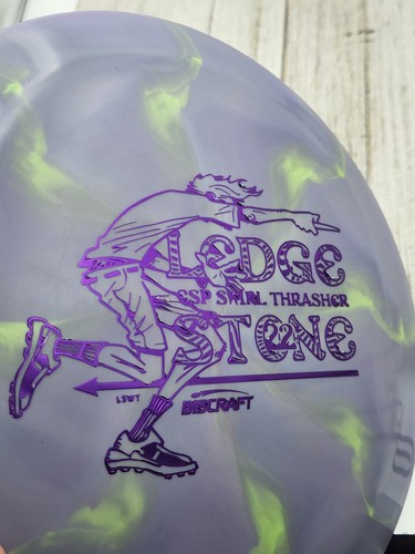 New Discraft Ledgestone LSWT ESP Swirl Thrasher Driver Golf Disc 173-174 Grams - Picture 3 of 5