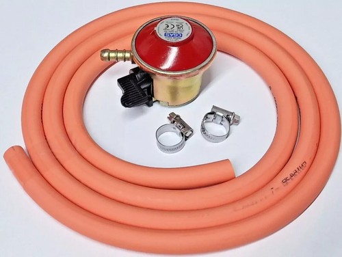 Terrassengrill Clip On Gasregler mit 2 Meter Schlauchleitung & 2 Clips Calor / Flogas - Bild 15 von 16
