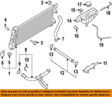 FORD OEM 07-26 Bronco Radiator Components-Radiator Lower Insulator 7L1Z8124A