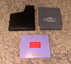 Tetris NES (Nintendo Entertainment System, 1989) Cartridge Manual Tested