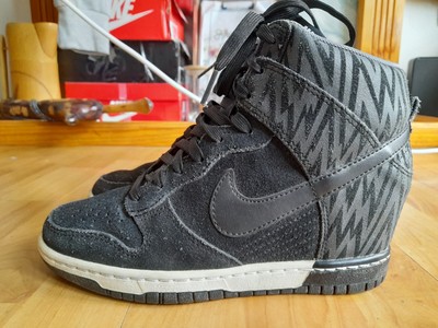 nike hidden wedge trainers