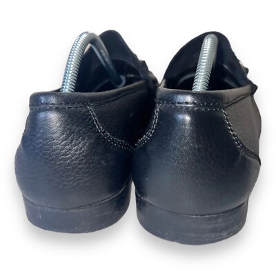 Sandrino by Sandro Moscoloni Classic Black Leather Loafers size 9.5 SANDRINO Sandro Moscoloni Men main image 3