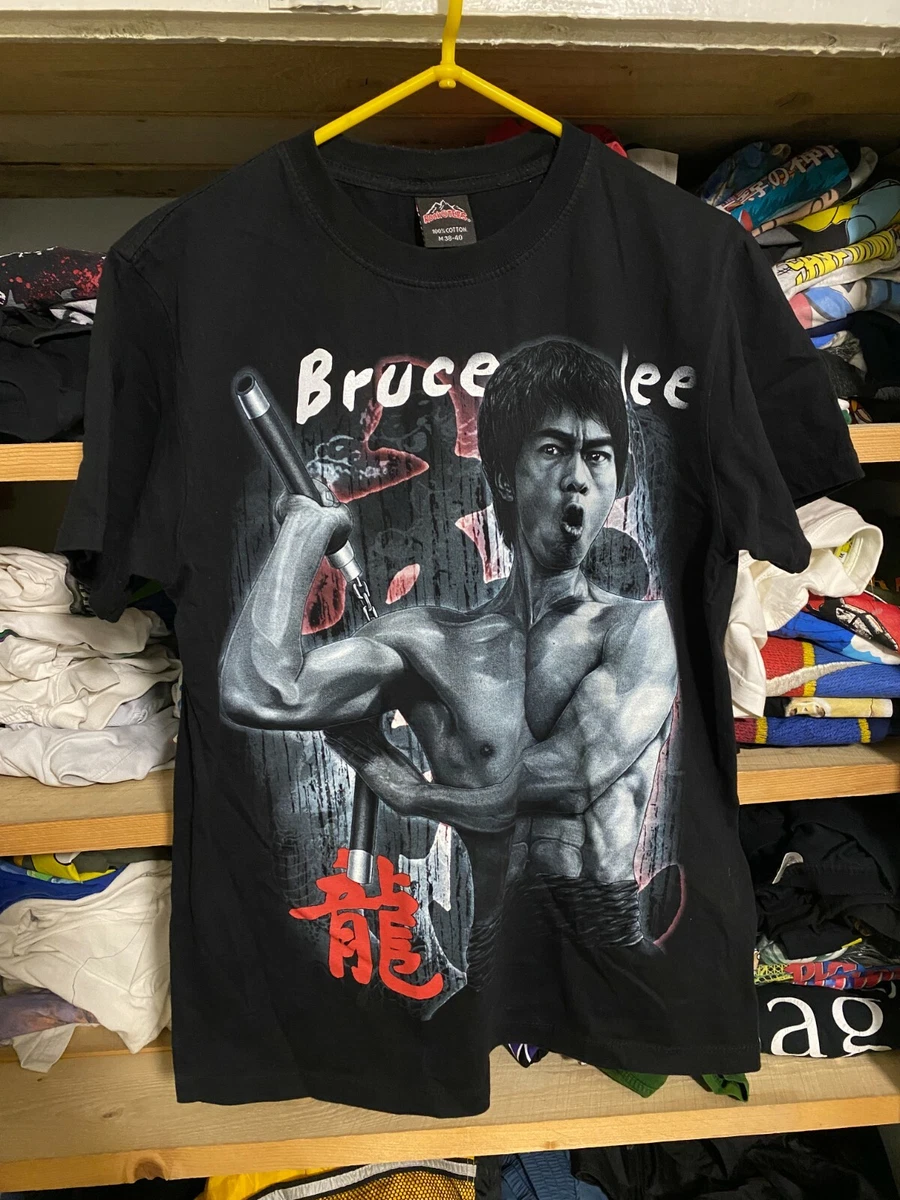 t shirt Bruce Lee rock tees size M 90s