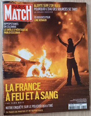 Paris Match Line Renaud, Jeff Bezos 6. Juli 2023 Nr. 3870