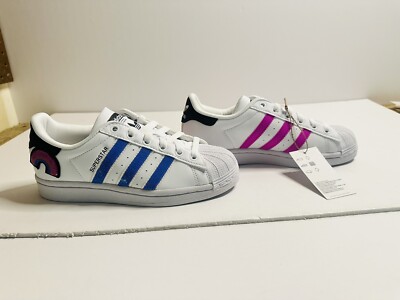 adidas gazelle silver green womens adidas Kids Superstar All White Shoes White / 4.5 main image 0