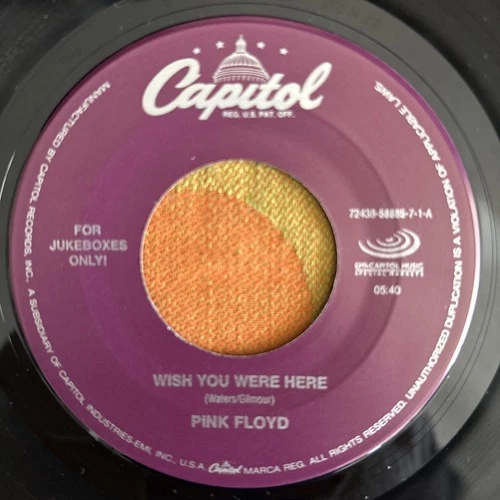 Pink Floyd Wish You Were Here Have A Cigar US 45 7” Jukebox 45 NM 2000