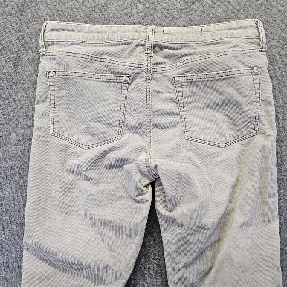 Calça de veludo Anthropologie Pilcro &The Letterpress feminina cinza paralela 28 - Imagem 3 de 4