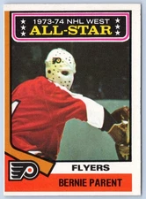 BERNIE PARENT ALL-STAR 1974-75 O-PEE-CHEE 74-75 #138 EX+         87119