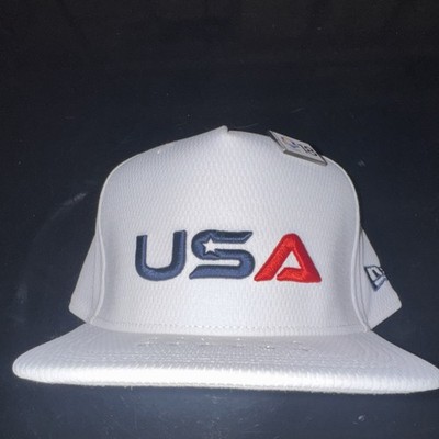 New Era 59FIFTY Ryder Cup 2025 USA Golf Hat White Size 7 1/2