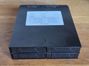 ICY DOCK ToughArmor MB994SP-4SB-1, 4 Bay 2,5" SATA HDD/SSD Backplane Cage, Rugge