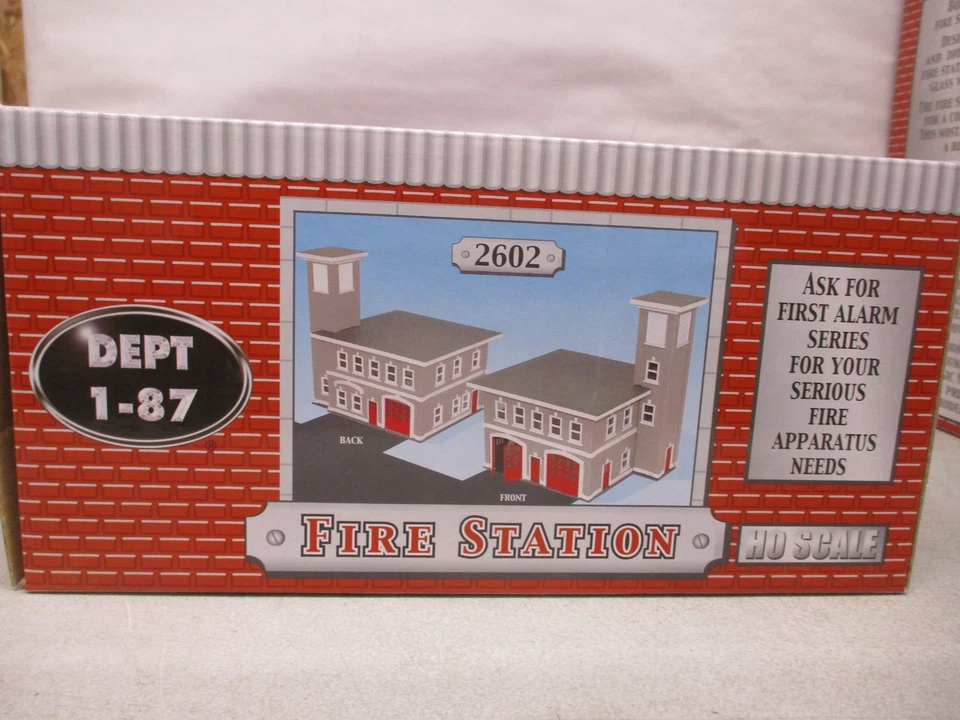 Boley Fire Station HO Scale 2602 - Image 2 of 3
