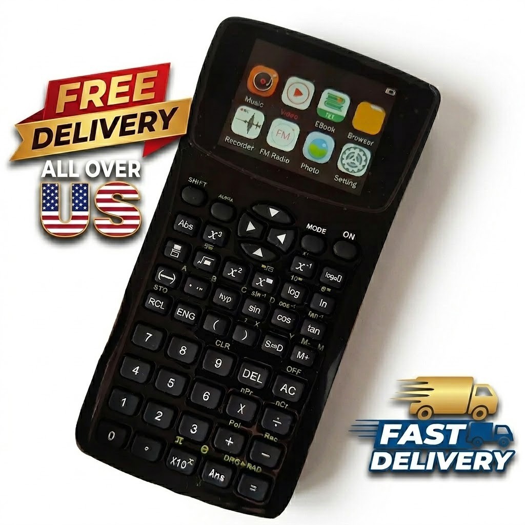 Magic cheating Smart calculator 4GB memory with music video photo text ebook