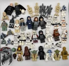 LEGO Star Wars Collectible Minifigure Assortment Bulk Lot with Accessories